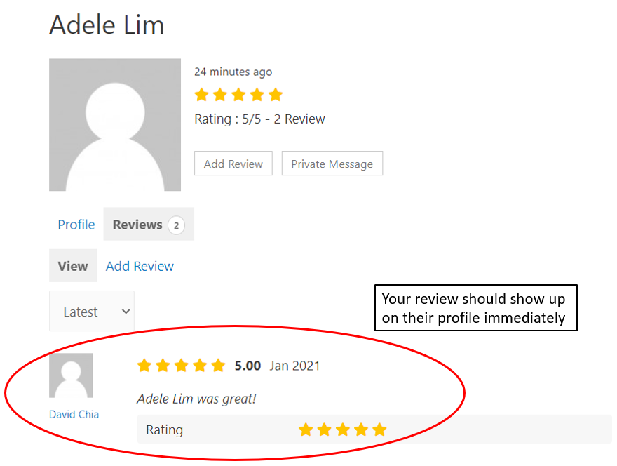 FAQ How To Leave Reviews 2